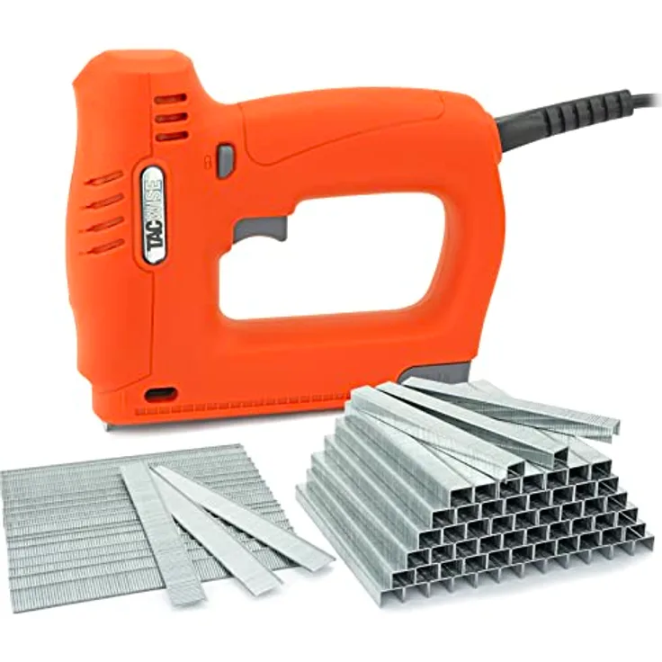 Tacwise 1703 140EL Pro Elektrische Klammer- und Stiftnagler mit 30 Schuss/min, ergonomischem Design und 2 m Kabel