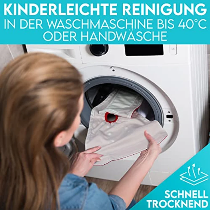 HUND IST KÖNIG® Hundewindeln für Hündinnen [3 STK] Saugstarke Läufigkeitshose für Hündinnen 3-Fach justierbar für festen Sitz - Umweltfreundliche Hunde Windeln bei Läufigkeit & Inkontinenz – Bild 5