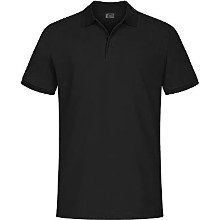 Magni EXCD Poloshirt Plus Size Herren, Schwarz, XXXL, Arbeitsshirt
