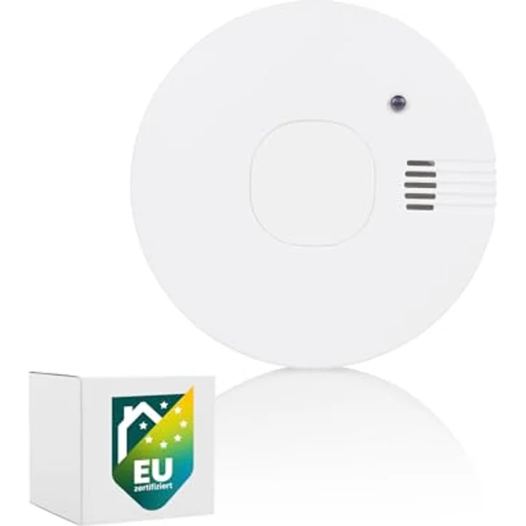 Smartwares FSM-11750 Rauchmelder, Austauschbare 5-Jahres-Batterie, optischer Sensor, 85 dB Alarm, einfache Installation – Bild 1
