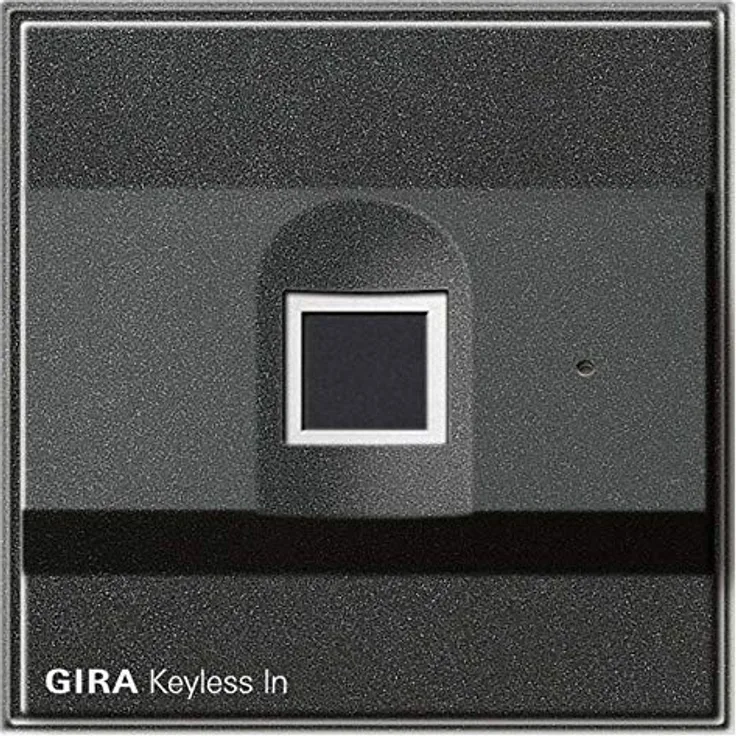 GIRA Fingerprint-Leseeinheit TX 44, Biometrische Zutritts- und Überwachungstechnik, Original GIRA 261767