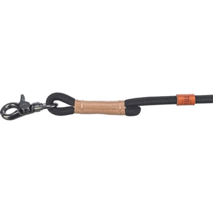 TRIXIE Hundeleine BE NORDIC V-Leine L–XL, 2,00 m ø 13 mm in schwarz/sand - verstellbare Hundeleine mit nordischem Charme - für große bis sehr große Hunde - 17235 – Bild 3