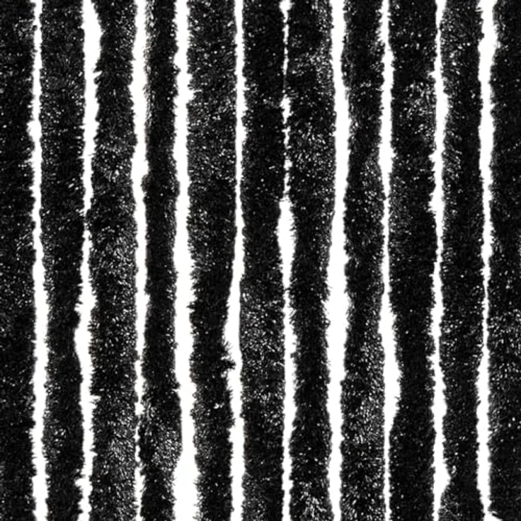 vidaXL Insektenschutz-Vorhang Anthrazit 120x220 cm Chenille – Bild 7