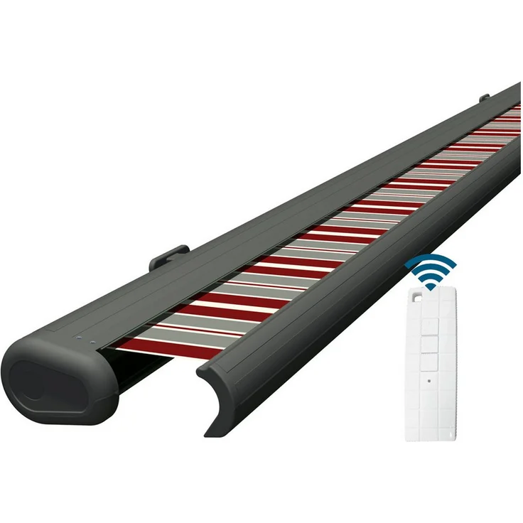 Eclipse Kassettenmarkise 3,00 x 2,50 m - Elektrisch, Vollkassettenmarkise, Basaltgrau – Bild 1