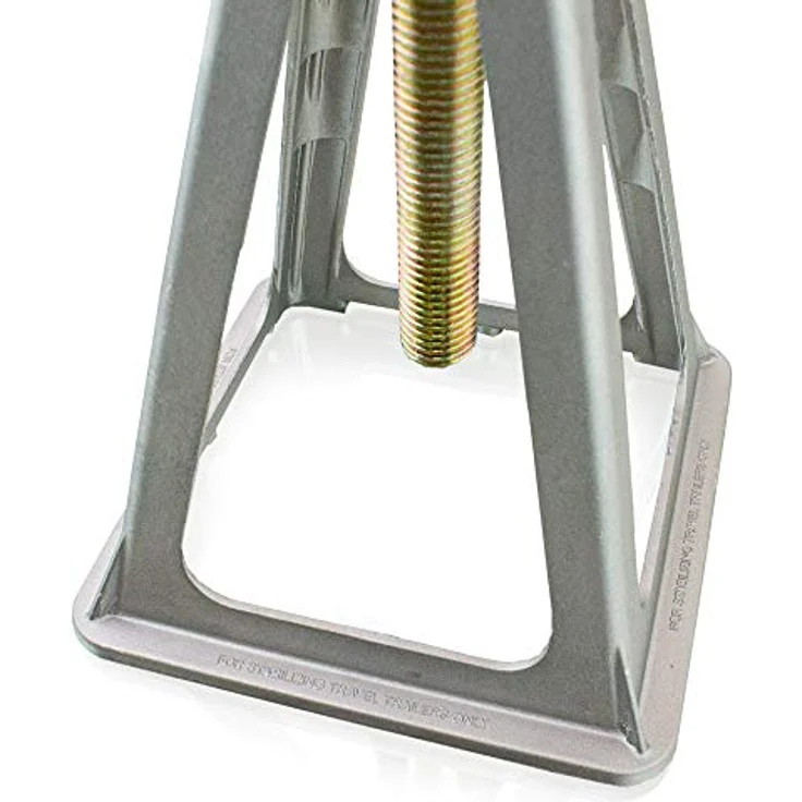 Bituxx Alu Unterstellböcke MS-17511, 4er Set mit 900 kg Tragkraft pro Bock, einstellbar von 28,5 cm bis 42,8 cm – Bild 6