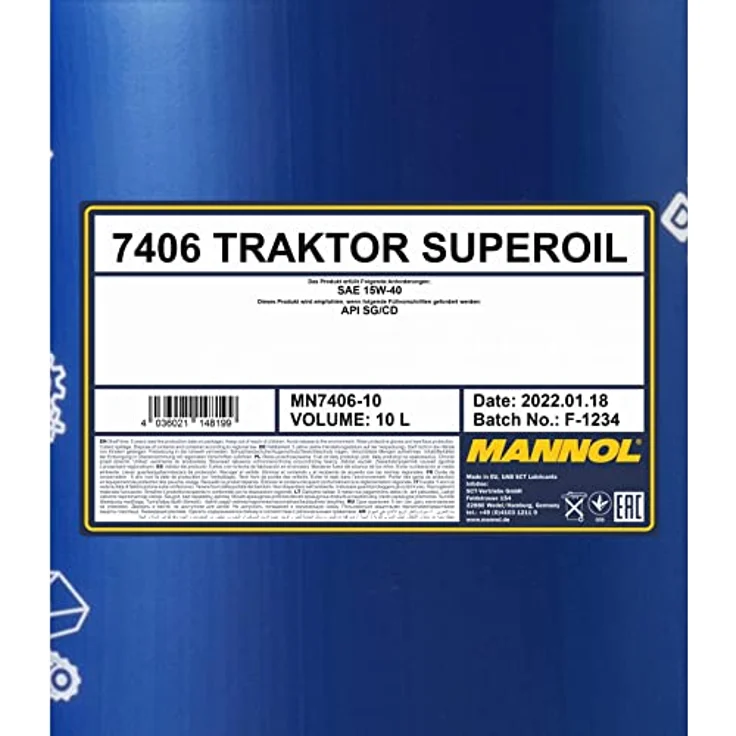 Mannol Traktor Superoil 15W-40 10L – Bild 2