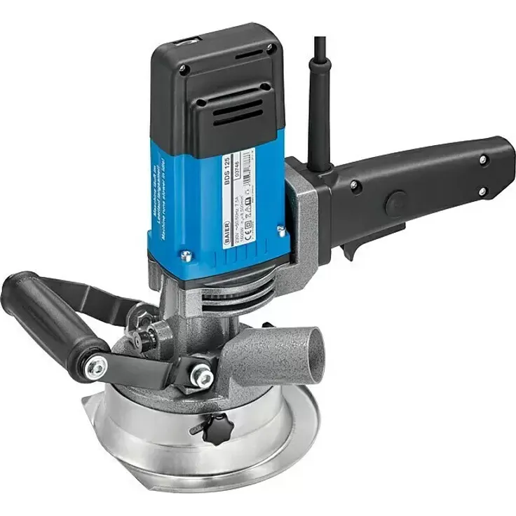 Baier Betonschleifer BDS 125, 1.400 W, 8.500 U/min, Durchmesser Schleifteller 125 mm, geeignet für Betonfräsen
