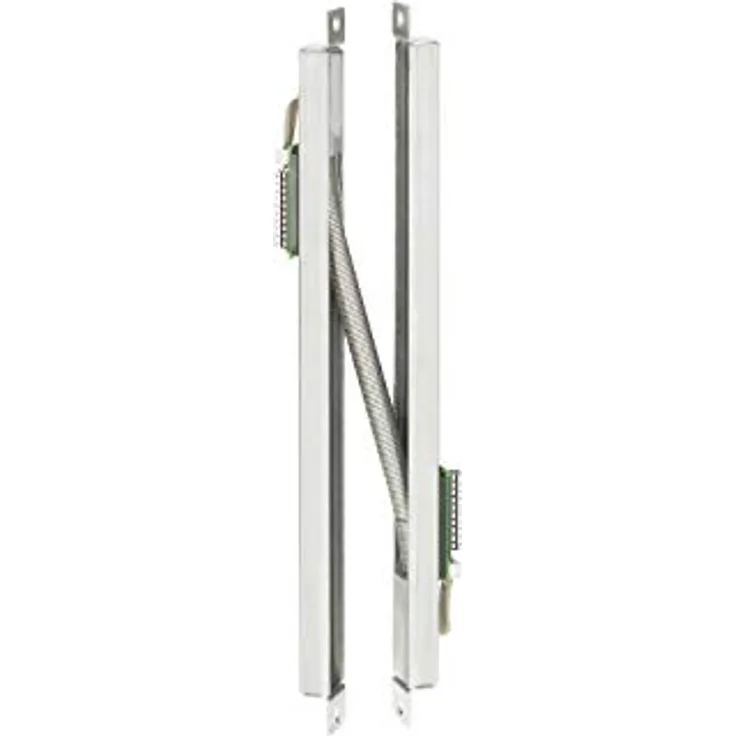 EFF EFF Kabelübergang verdeckt, steckbar 10314, 10-polig für Signalübertragung, Edelstahl, 330 x 24 x 33 mm