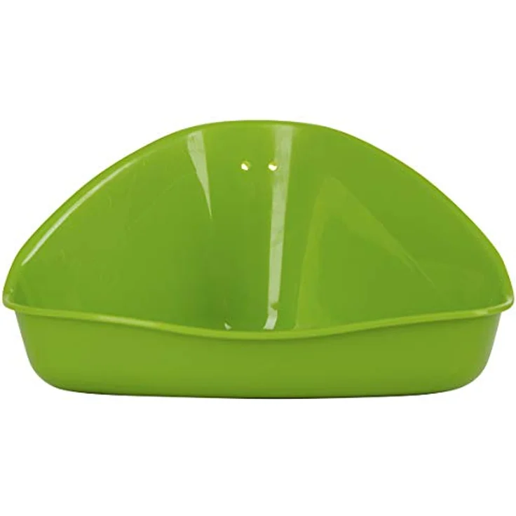 Kerbl Pet 82780 Ecktoilette f. Kleintierkäfige, 1 Stück (1er Pack), Kunststoff, farblich sortiert – Bild 4