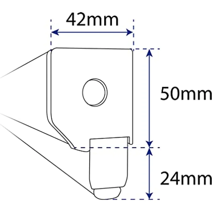AvosDim.com Insektenschutzrollo Aluminium für Fenster - Anthrazitgrau, B150x H 230 cm - Fiberglas Fliegengitternetz – Bild 3