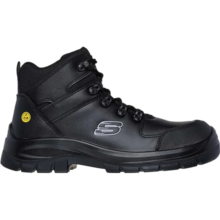 Skechers TROPHUS-KILRAM Sicherheitsschuh, Größe 41, schwarz – Bild 2