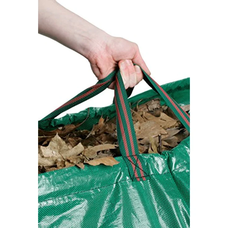 Meister Gartenabfallsack 272 l - 3er Set - Selbststehend - Witterungsbeständig - Abwaschbar - Stabiler Gartensack für Grünabfälle - Rasensack - Laubsack aus robustem Gewebe - 9961810 – Bild 3