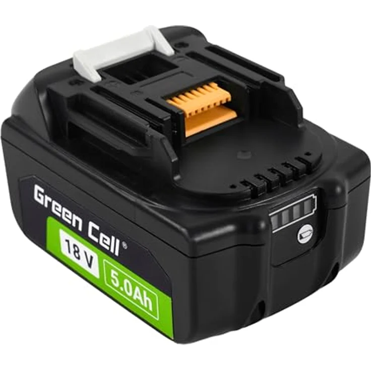 Green Cell 18V 5Ah Li-Ion Akku für Makita LXT Elektrowerkzeuge — Hohe Leistung, LED-Anzeige, langlebig – Bild 2