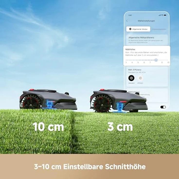 MOVA LiDAX Ultra 800, Roboter-Rasenmäher mit 3D-LiDAR & AI Vision, 360° Kantenschnitt 5 cm, automatische Kartenerstellung, U-Form Planung – Bild 8