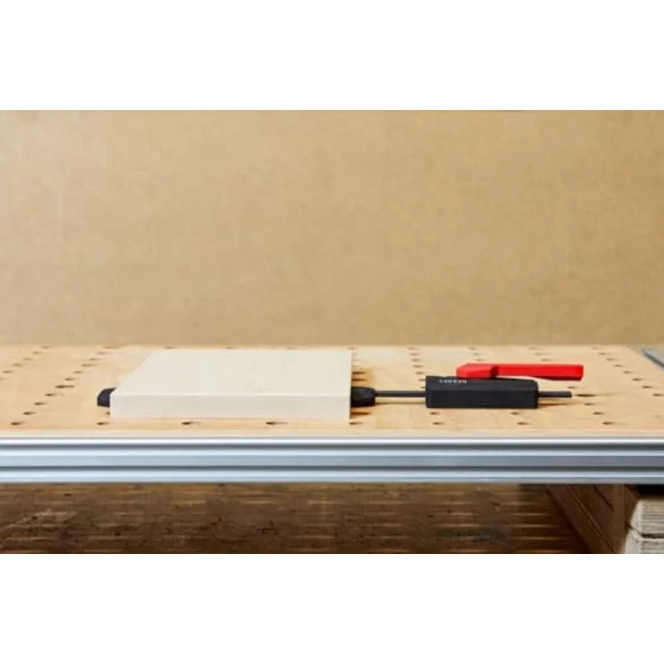 Bessey Schraubzwinge Aktionsset mit Spannwerkzeugen, zum Arbeiten auf dem Tisch, 20 mm, blau – Bild 4