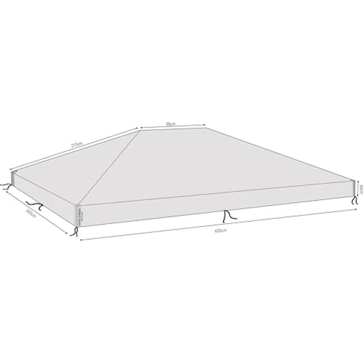 Quick Star Pavillon-Schutzhülle, für 300x400 cm – Bild 8