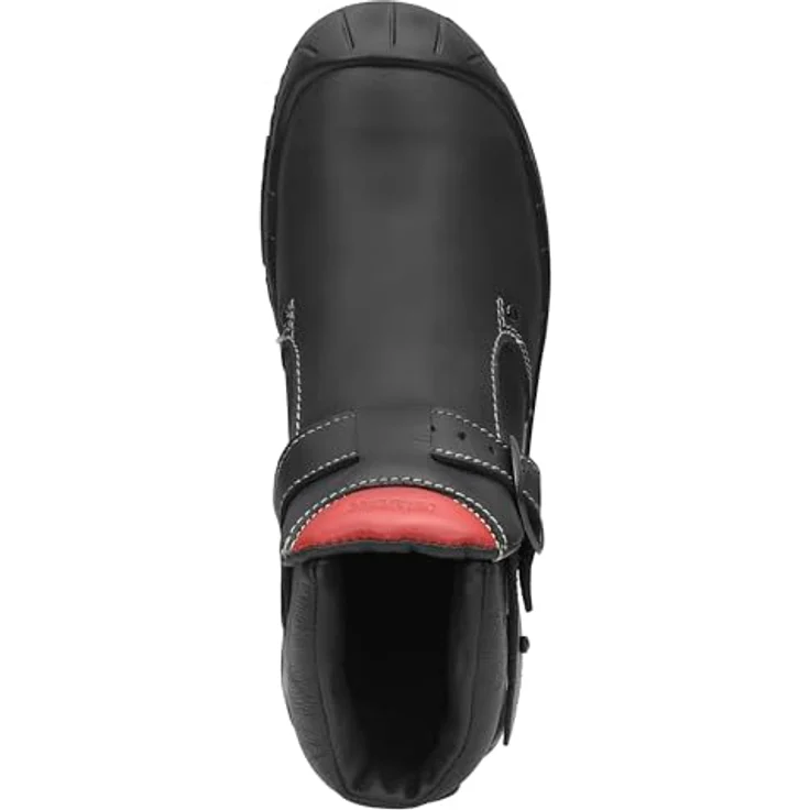 Elten CARL II, Sicherheitsschweisserstiefel S3, Gr. 46, schwarz, Rindleder, hitzebeständig, Stahlkappe, rutschfeste GUMMI/PU-Sohle – Bild 5