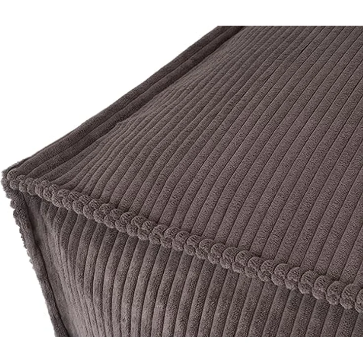 Knuffelwuff Hundematte Lesedi, Cord Hundekissen mit Schaumstoffflocken, waschbarer Bezug, rutschfester Unterboden – Bild 3