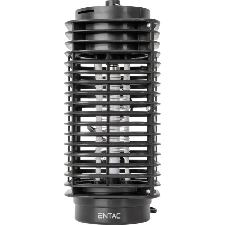 ENTAC ECL-INS23-AC Insektenvertreiber, UV-Licht 2W, Schwarz, für Innenräume und überdachte Außenbereiche
