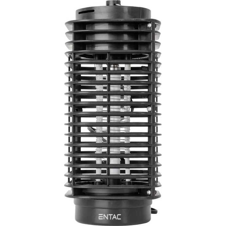 ENTAC ECL-INS23-AC Insektenvertreiber, UV-Licht 2W, Schwarz, für Innenräume und überdachte Außenbereiche