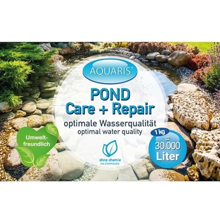 Aquaris POND Care + Repair, Teichpflege-Produkt für Fische, 1 kg, natürliche Wasserreinigung und Algenkontrolle – Bild 2
