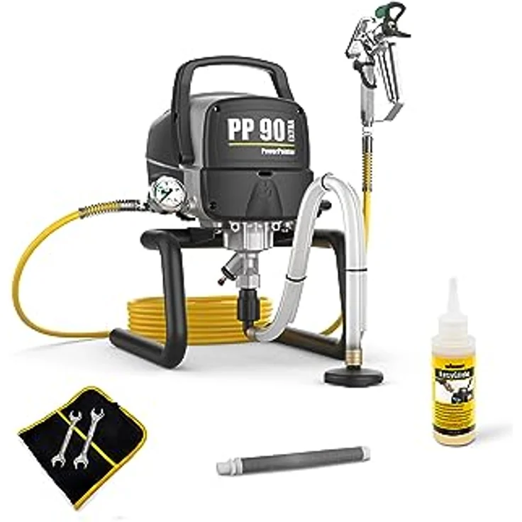Wagner HEA PowerPainter 90 Extra SKID Airless-Farbsprühgerät mit Kolbenpumpe Wagner Group – Bild 2