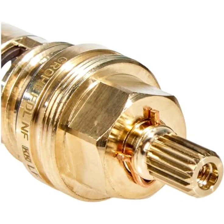 Grohe Spültischarmatur 45346000, Keramikkopf mit Drehwinkel 180 Grad, Anschlag rechts – Bild 4