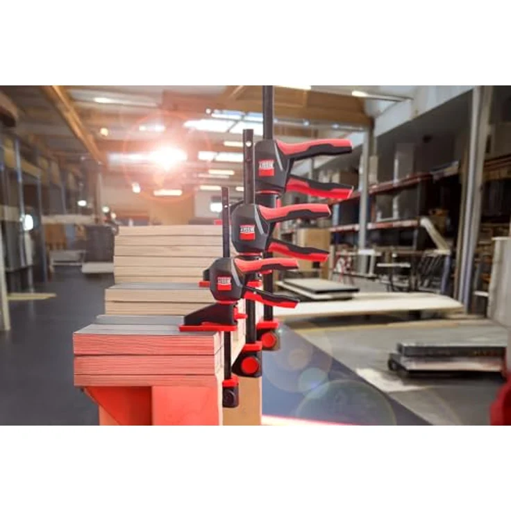 BESSEY Einhandzwinge EZ360S-11SET, 110 mm Spannweite, 40 mm Ausladung, 40 kg Spannkraft, 360° Dreh-Mechanismus, ideal für Modellbau, Gewicht 0,23 kg – Bild 3