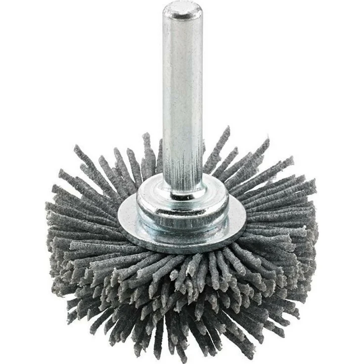 Osborn Drahtbürste OSBORN Rundbürste SIC 6mm 70mm gewellt K120, Siliciumcarbid Nylonfäden, flexibel und robust