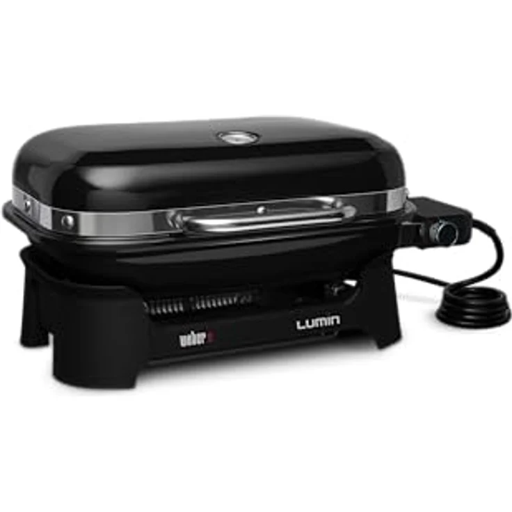 Weber Lumin Compact Elektrogrill schwarz – Bild 3