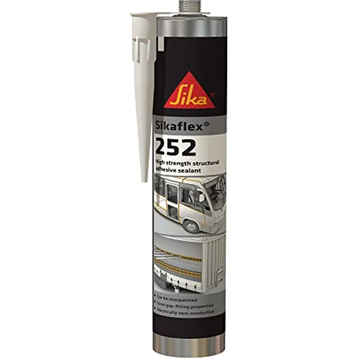 Part 1375 Sikaflex Kartusche 252, 300 ml, Weiss – Bild 1