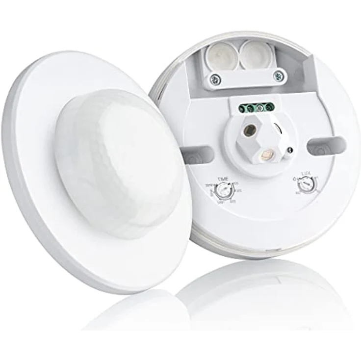 SEBSON® Bewegungsmelder Außen IP65, Aufputz Decken Montage LED geeignet, Infrarot Sensor Reichweite 20m / 360°, Bewegungssensor programmierbar, 3-Draht – Bild 2