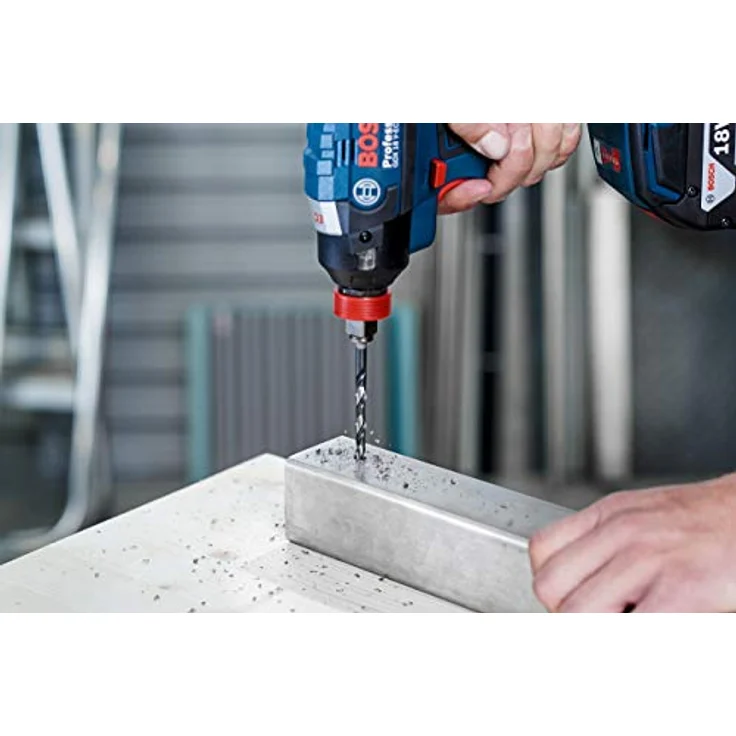 Bosch Accessories 2608577056 Metall-Spiralbohrer, HSS 5mm, Gesamtlänge 91mm, geeignet für Schlagbohrer – Bild 4