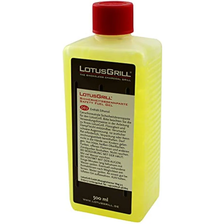 LotusGrill Buchenholzkohle 2,5 kg Sack inkl. LotusGrill Brennpaste 500 ml, beides entwickelt für raucharmes Grillen mit dem LotusGrill – Bild 3