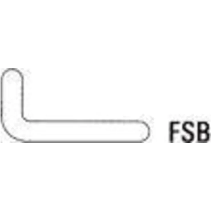 Magni Format 4015354092041, Möbelgriff mit eckiger Form, Aluminium, Pinselspitze, einfache Montage – Bild 3