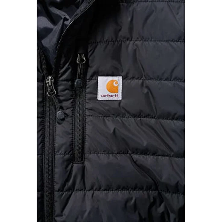 Carhartt Gilliam Jacke schwarz, Wasserabweisende Herren-Jacke mit Dreifach-Steppung – Bild 4