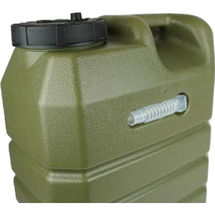 Faith Wasserkanister mit Auslaufhahn, 25l Grüner Wassertank aus Polyethylen, ideal für Camping und Angeln – Bild 5