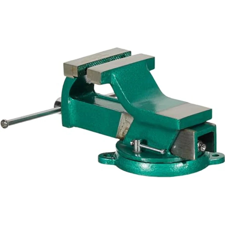 Mannesmann Schraubstock 100 mm, drehbar, M73100 – Bild 4