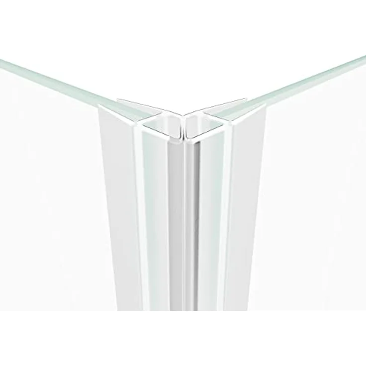Schulte Duschkabine Corner Eckeinstieg mit Silberfarbenen Schiebetüren, 4 mm Sicherheitsglas (ESG) Klar, 90x90 cm, Montage auf Duschwanne oder Fliese – Bild 3