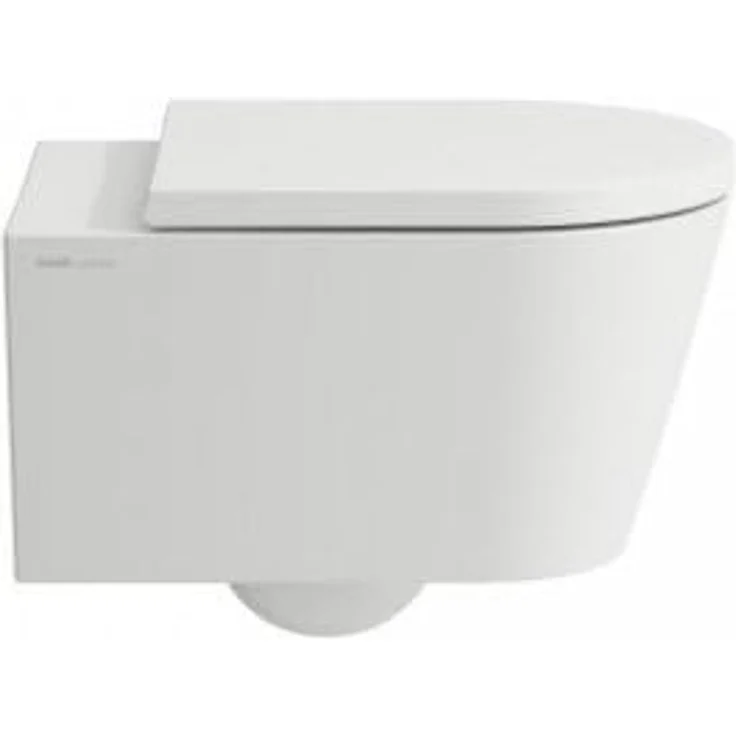 Laufen Kartell Wand WC, Tiefspüler spülrandlos, incl. LCC, WC Sitz mit Absenkautomatik – Bild 2