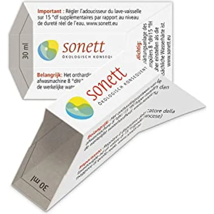 Sonett Maschinenspülmittel 3 kg, duftneutral, für Haushalts-Geschirrspülmaschinen
