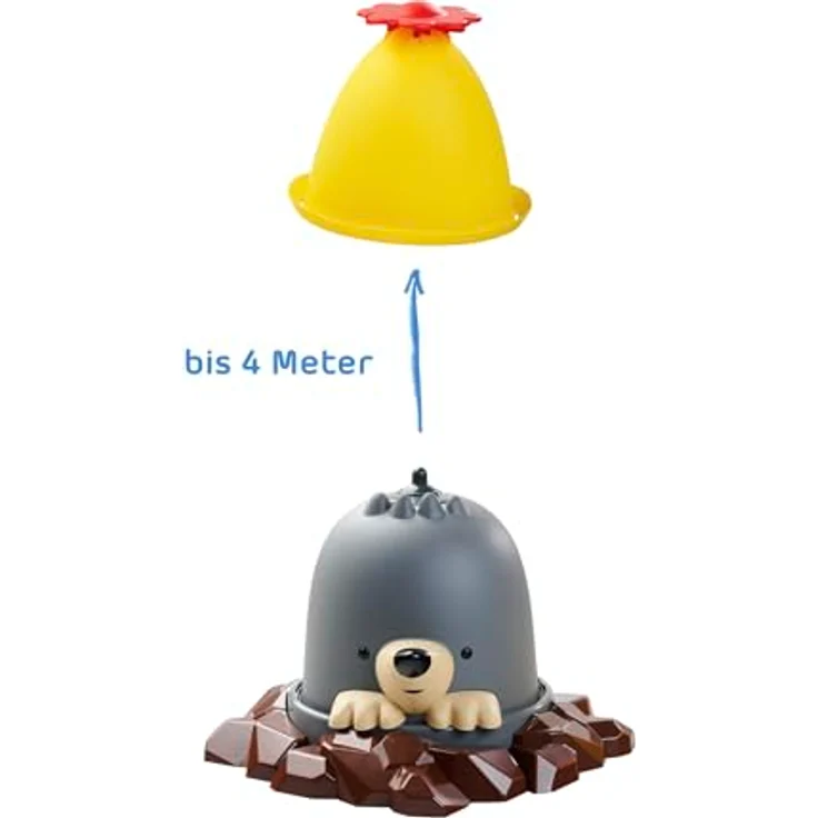 AquaPlay Moli Wasserspielzeug, Maulwurf-Wassersprinkler für Kinder, bis zu 4 Meter Wasserfontäne, Gartenspielzeug ab 2 Jahren, 39 x 39 x 33 cm – Bild 3