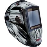 GYS ALIEN+ TRUE COLOR XXL, Schweißhelm mit großem Display, 4 Sensoren, Schwarz/Grau