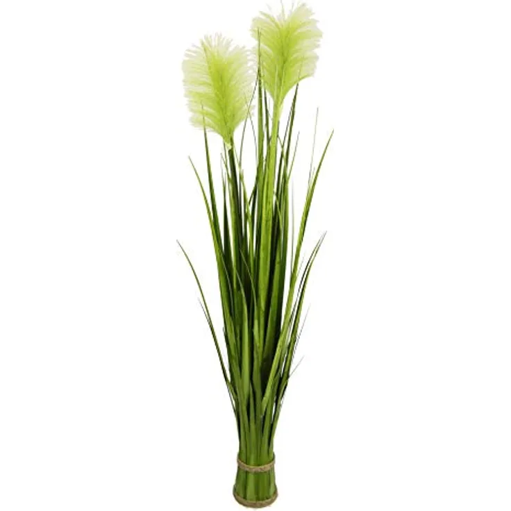 Pampasgrasbund Künstliches Gras Federgras Grasbüschel Deko Bund stehend Stehgras Dekogras Kunstgras Pflanzen Ziergras Grasbusch Grasarrangement Gräser Schilf Kunstpflanzen Halm Pampas