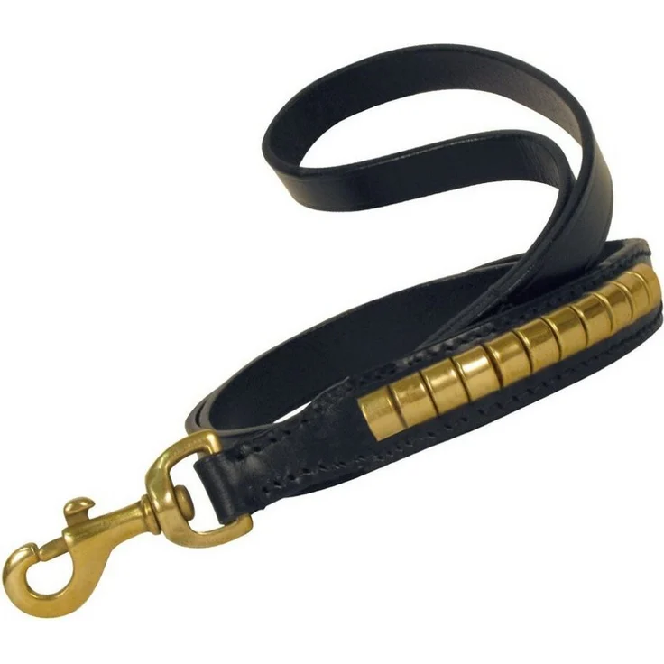 Gloria Duna Hundeleine, 110 cm, Schwarz, robust und stylisch