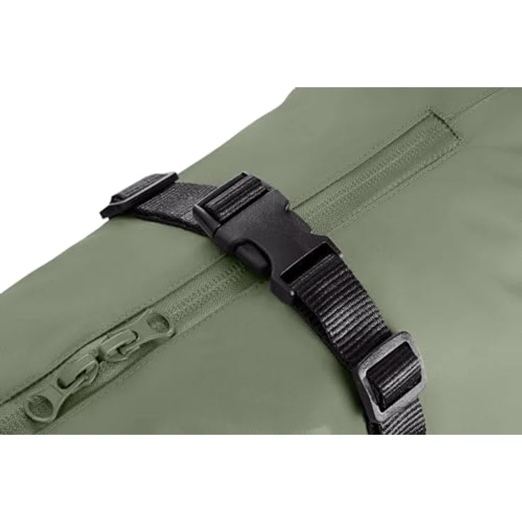 HUNTER Hundemantel Uppsala, Khaki, 2in1 Design, wasserabweisend, reflektierende Paspeln, geschlossene Bauchseite, Größe 60 – Bild 5