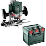 Metabo Akku-Oberfräse OFV 18 LTX BL 12, leistungsstarker Brushless-Motor, 50 mm Fräshub, inkl. Zubehör und Spannzangen 12 mm und 8 mm