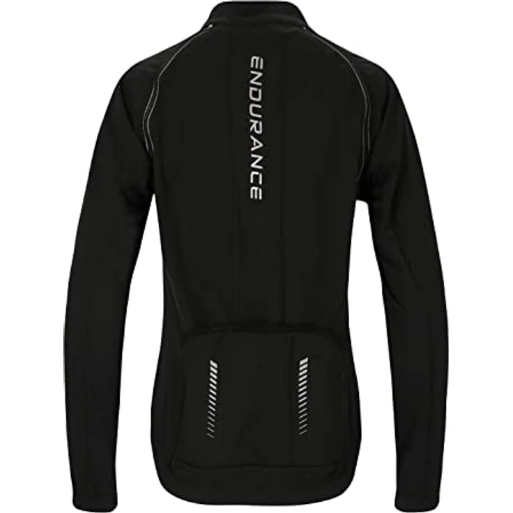 ENDURANCE Softshelljacke Wadie mit praktischen Reflektoren, Damen Radjacke, Unifarbe – Bild 3