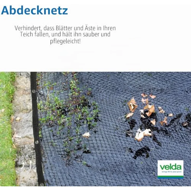 Velda Abdecknetz 2 x 3 m für Teiche – Bild 5