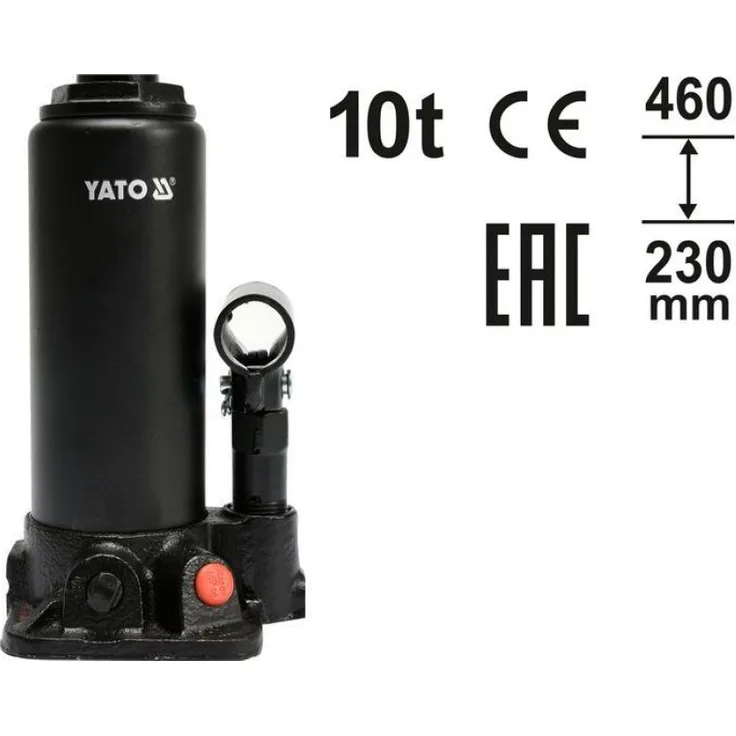 Stempelwagenheber 10 Tonnen 230-460 mm YT-17004